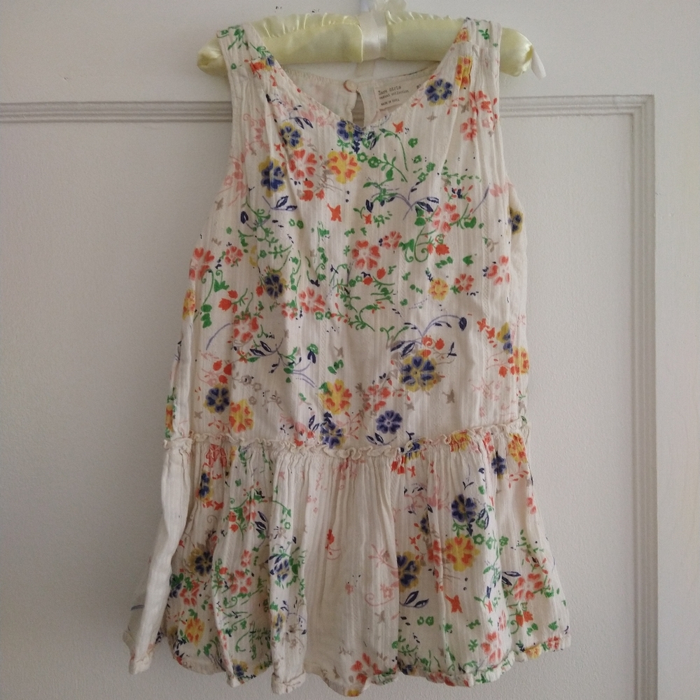 Zara floral dress or tunic
